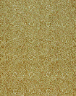 Ткань William Morris At Home Kelmscott Gardens Volume II Marigold Velvet/Ochre