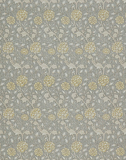 Ткань William Morris At Home Kelmscott Gardens Volume II Wild Tulip/Limestone