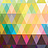 Обои Newmor Premier Geometrics-Trangles/Vibrant
