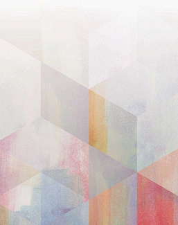 Обои Newmor Premier Watercolour-Geometric/Pink