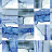 Обои Newmor Premier Watercolour-Tiles/Indigo