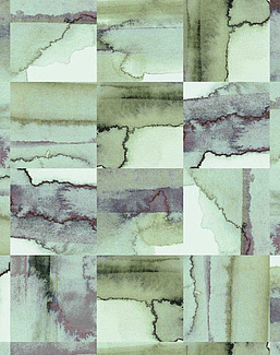Обои Newmor Premier Watercolour-Tiles/Green
