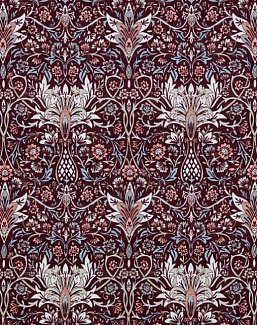 Ткань Ashley Wilde Roseberry Manor Avington/Claret