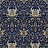 Ткань Ashley Wilde Roseberry Manor Avington/Indigo