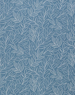 Ткань Ashley Wilde MissPrint Volume 1 Laurus/ChinaBlue