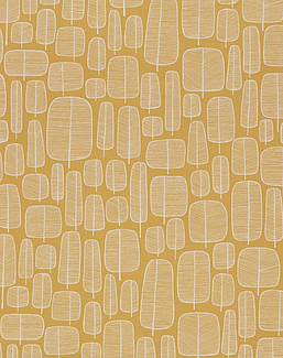 Ткань Ashley Wilde MissPrint Volume 1 LittleTrees/Yellow
