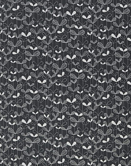 Ткань Ashley Wilde MissPrint Volume 1 Saplings/Graphite