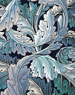 Панно и фотообои House Of Hackney London 1 Acanthus/Aegean Blue/Midnight