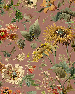 Ткань House Of Hackney Avalon Cotton Linen 1-FA-AVA-CL-PNK-XXX-XXX