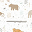Ткань Casadeco Happy dreams HPDS83281224