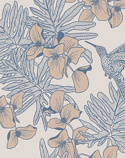 Обои 1838 Wallcoverings Aurora 1804-117-02
