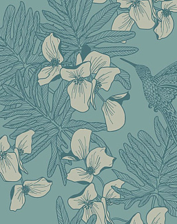 Обои 1838 Wallcoverings Aurora 1804-117-03