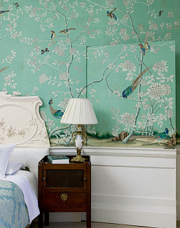 Обои De Gournay Chinoiserie Earlham/C-040