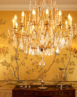Обои De Gournay Chinoiserie Badminton/C-078