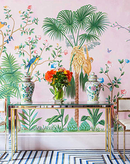 Обои De Gournay Chinoiserie Amazonia/C-087