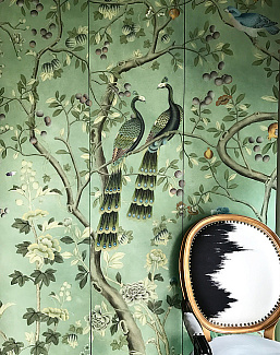 Обои De Gournay Chinoiserie St Laurent/C-084