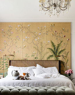 Обои De Gournay Chinoiserie Sans Souci/C-015