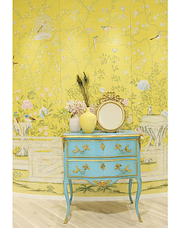 Обои De Gournay Chinoiserie Hampton Court/C-025