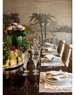 Обои De Gournay Papiers Peints Panoramiques Procession Chinoise/E-06