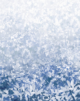 Обои Paint & Paper Library Botany 0360FOBLUEP