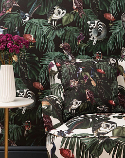 Обои Witch & Watchman Wallpaper Collection Amazonia Dark