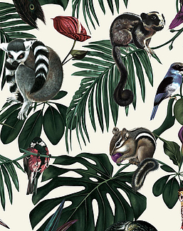 Обои Witch & Watchman Wallpaper Collection Amazonia Light