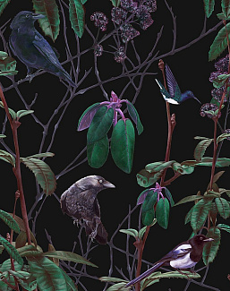Обои Witch & Watchman Wallpaper Collection Folia Dark