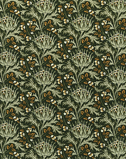 Ткань Morris & Co Wardle Velvets 227000