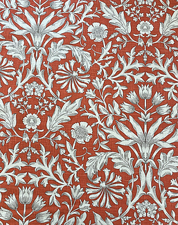 Ткань Galleria Arben Vincent Flourish/378/Coral/Red