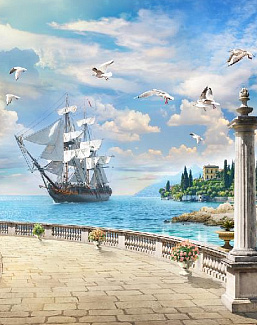Панно и фотообои Affresco Фрески и фотообои 6446