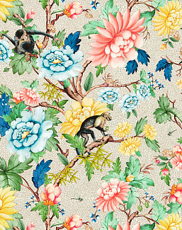 Обои Clarke & Clarke Botanical Wonders W0133/01