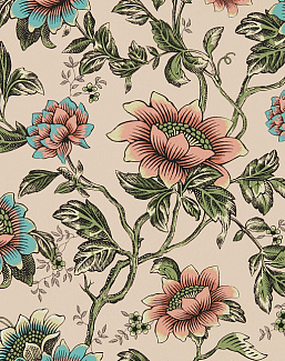 Обои Clarke & Clarke Botanical Wonders W0134/01