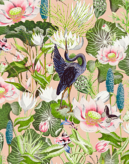 Обои Clarke & Clarke Botanical Wonders W0137/01