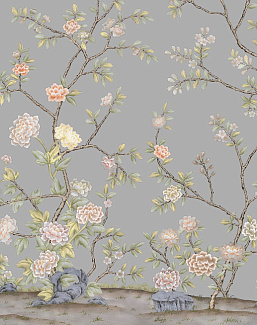 Панно и фотообои Yana Svetlova Wallcoverings Grace B11-1 gray