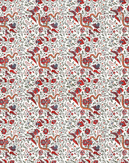 Панно и фотообои Iksel Repeat Design Wallpapers Indienne RW306/cr52/Red