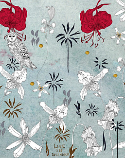 Панно и фотообои Wall & Deco Contemporary Wallpaper Collection 2024 WDDD2401