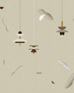 Панно и фотообои Wall & Deco Contemporary Wallpaper Collection 2024 WDUK2401