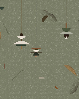 Панно и фотообои Wall & Deco Contemporary Wallpaper Collection 2024 WDUK2402