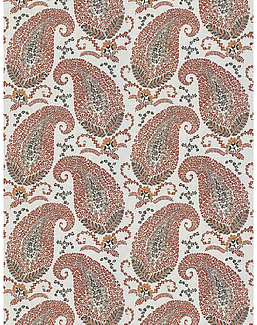 Ткань Fabricut French General Vignettes Jardin Santerre/Rouge