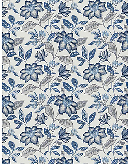 Ткань Fabricut French General Vignettes Indigo Delphine/Indigo