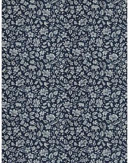 Ткань Fabricut French General Vignettes Indigo Indra/Indigo