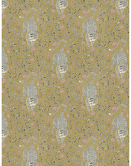 Ткань Fabricut Lemieux Material Archive Heirloom Neutrals Troyes/Ochre