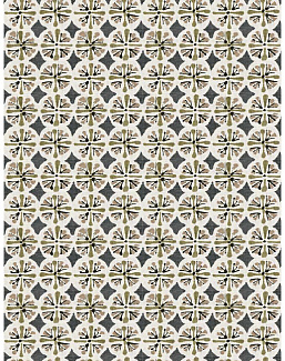 Ткань Fabricut Lemieux Material Archive Heirloom Neutrals Montauban/Carbon