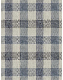 Ткань Fabricut Checks&Stripes Avalon Lane Landslide/Horizon