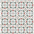 Ткань Trend Echo Citrus/Coral 05144/Bouquet