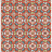 Ткань Trend Echo Citrus/Coral 05144/Coral