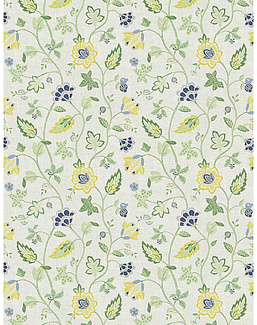 Ткань Trend Echo Citrus/Coral 05135/Citrus