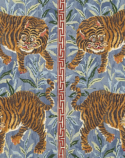 Ткань Jim Thompson Jim Thompson №9 Tiger Tiger 2150/02