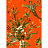 Обои Jaima Brown Retreat Pheasant-Run-Persimmon