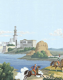 Обои Paul Montgomery Studio Fine Painted Wallpapers Egypt
